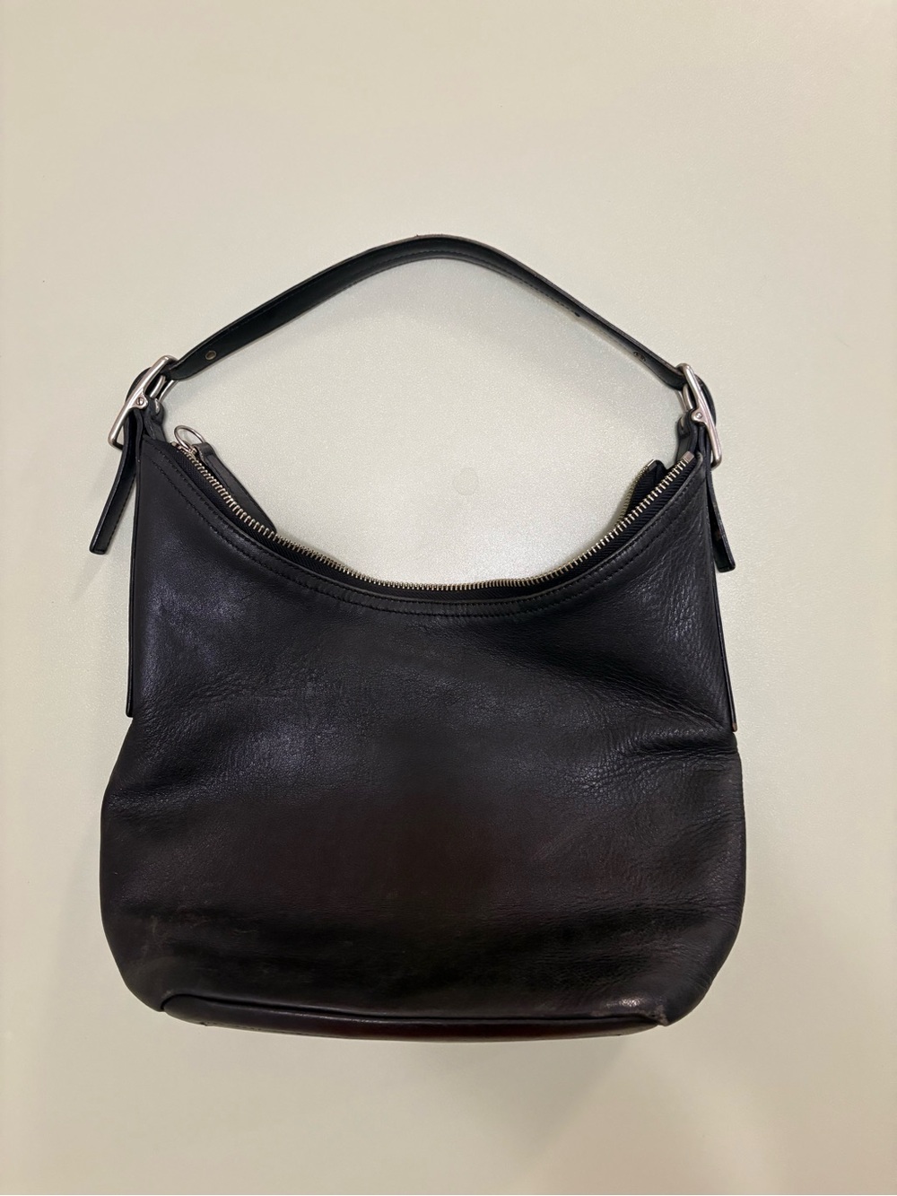 Black Coach Shoulder Bag Vintage 9823